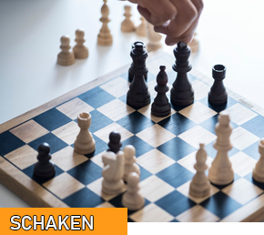 Maandag 15.00 - 16.30 uur<br>schaken voor kinderen<br>Inlichtingen en inschrijven via itjinalien@yahoo.com<br>Start: 22 januari 2024